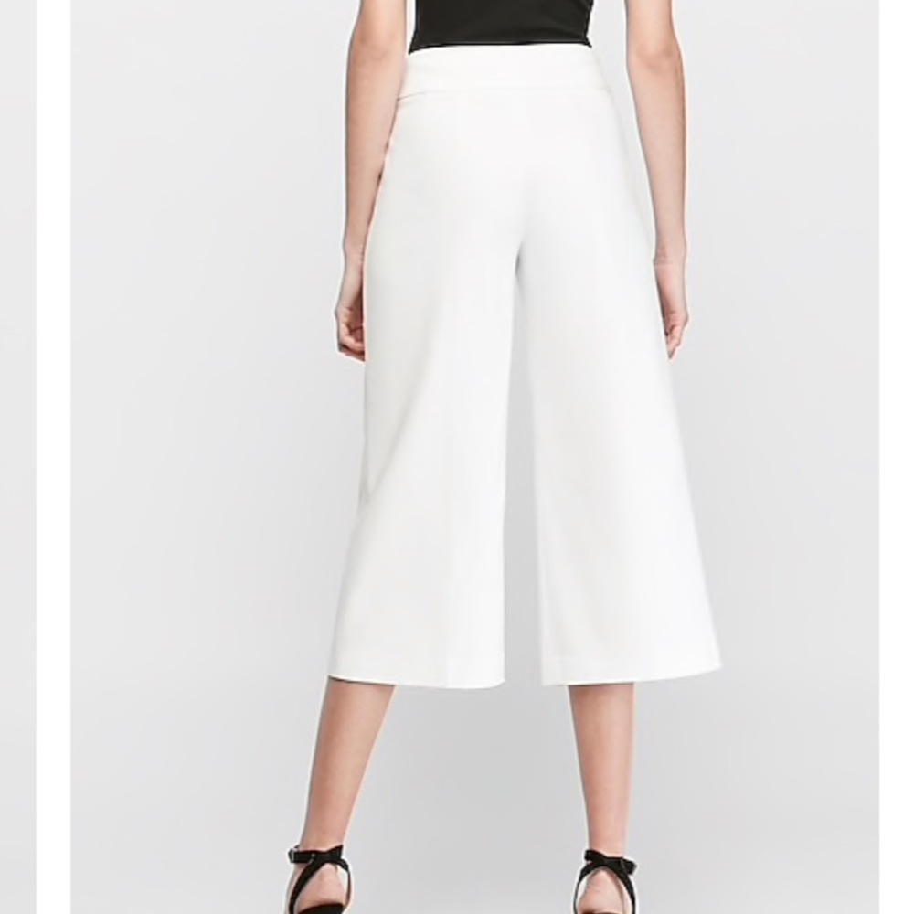 Express Cropped Straight High Rise, Size 4R - Picture 2 of 6